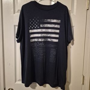 Men's Navy Graphic T-Shirt